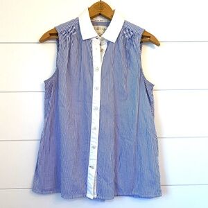 NWOT Kate Spade Broome Street Striped Sleeveless Top. Size Small.